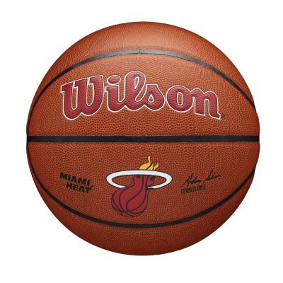 Wilson NBA Team Alliance Basketball Miami Heat - Brown - Ball Wilson NBA Team Alliance Basketball Miami Heat - Brown - Ball