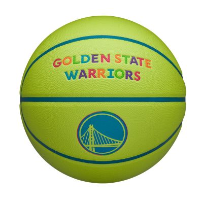 Wilson NBA Team Neon Basketball Golden State Warriors 7 - Yellow - Ball Wilson NBA Team Neon Basketball Golden State Warriors 7 - Yellow - Ball